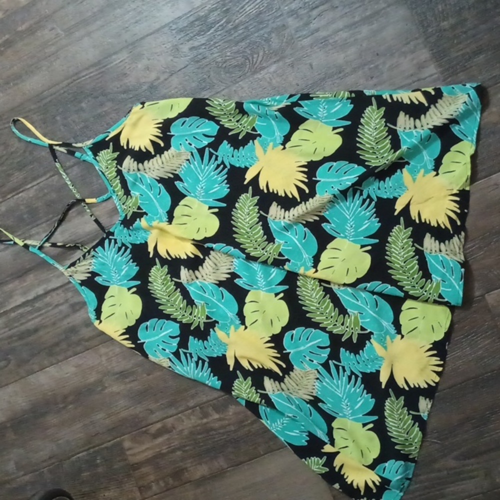 Strappy Palm Sundress